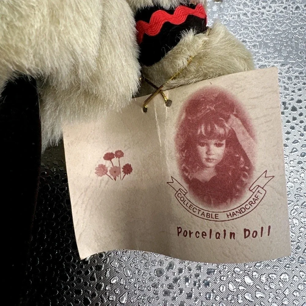 Vintage Porcelain Eskimo Dolls‎ Two Headed Fur Hooded Native American